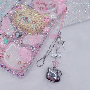 Hello Kitty Locket Strap Charm